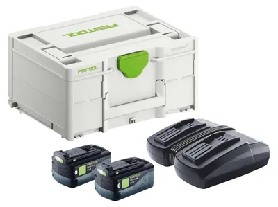 Image de Festool Kit énergie SYS 18V 2x5,0/TCL 6 DUO