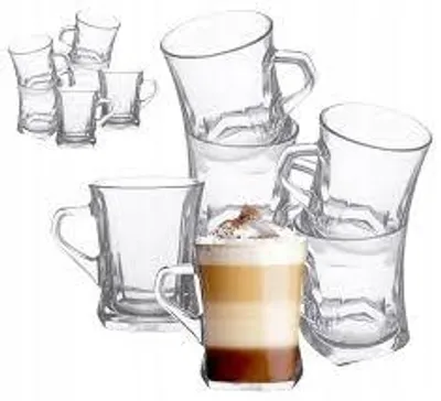 Obrázek produktu pro Altom Design Geo sada 6 sklenic 250 ml na kávu a čaj