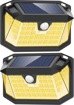 Immagine prodotto di Lampada da giardino a energia solare con sensore di movimento, 188 LED