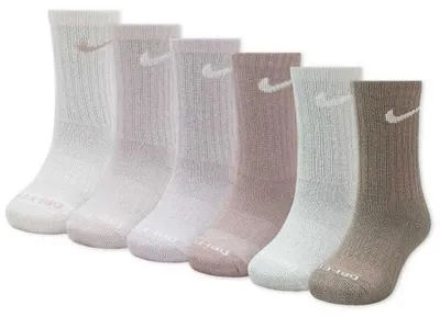 Produktbild von Nike Kids Nhb Dri-fit Perf Basic Crew Socken 6 Paare Mehrfarbig EU 23 1/2-27 Kinder Mehrfarbig EU 23 1/2-27