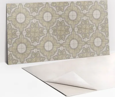 Obrázek produktu pro Ochranný Panel PVC - Samolepicí Vinylové Dlaždice na Stěnu - 100 x 50 - Kamenné dekorativní dlaždice