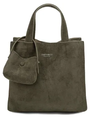 Imagen del producto de Bolso de Mano Edera Ultra Piel Vegana Diana & Co Firenze Black B UNICA 24x21x12 cm