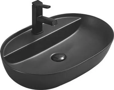 Produktbild von Mexen Adel Aufsatzwaschbecken 60 x 41 cm, Schwarz Matt - 22166085