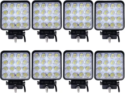 Obrázek produktu pro Greenmigo 8X 48W LED pracovní světlo IP67 off-road pomocné světlo