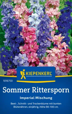 Produktbild von Kiepenkerl Sommer-Ritterspornsamen Sommer 70 Pflanzen