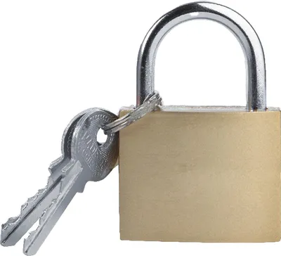 Produktbild von Vorhängeschloss mit 2 Schlüsseln EUROHOME®