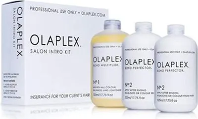 Produktbild von Olaplex Salon Intro Kit Set für stark geschädigtes Haar 3 x 525 ml