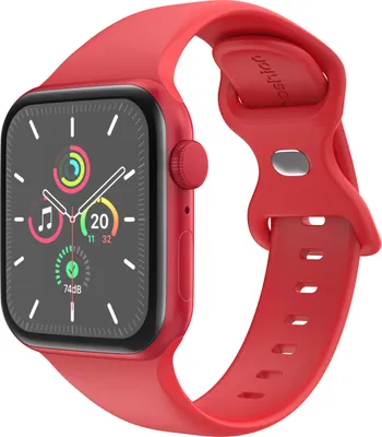 Produktbild von imoshion Silikon-Armband⁺ für Watch Series 1 t/m 11 / SE / Ultra (44/45/46/49 mm) - Größe M/L - Rose