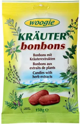 Produktbild von Woogie Kräuterbonbons 150 g