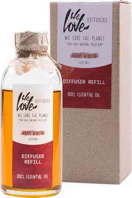Image de We Love The Planet Diffuseur d'huiles essentielles 100% - Recharge Warm Winter 200 ml