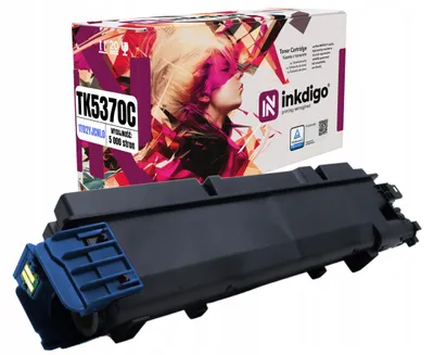 Produktbild von Inkdigo Toner TK5370C für Kyocera ECOSYS MA3500cifx, MA3500cix, PA3500cx – Cyan, 5000 Seiten,