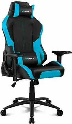 Image de DRIFT DR250, Chaise de jeu pour ordinateur, 150 kg, Siège rembourré, Dossier rembourré, PC, Noir