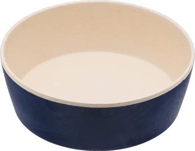Zdjęcie produktu dla Miska dla psa, BecoBowl - Bamboo-midnight-blue-S
