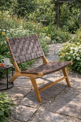 Obrázek produktu pro Moderner Gartenstuhl aus Holz für zeitgemäße Interieurs