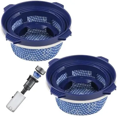 Produktbild von 2 Stück HEPA Filter für Samsung Jet 75 70 75+ 60 90 VS9000RL, Ersatzfilter Akkustaubsauger DJ97-02649A, Micro Handheld Wireless Staubsauger Filters Bestleistung Beim Saugen
