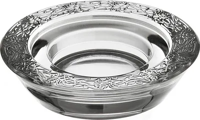 Produktbild von Stumpenkerzenhalter Mystery 15,5cm, Transparent, aus Bleikristall