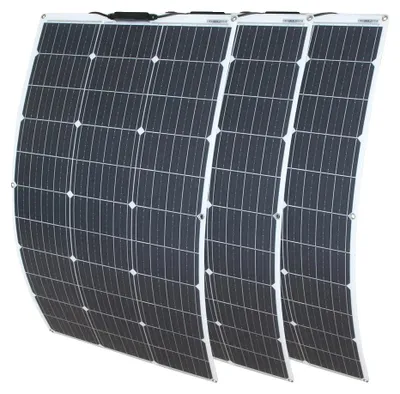 Obrázek produktu pro Solární panel, flexibilní design, vysoká účinnost, solární systém o výkonu 100 W