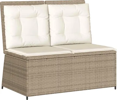 Image de Banc de jardin Beige polyrotin