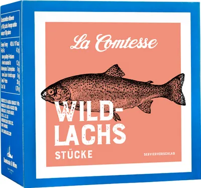 Image de Saumon, morceaux cuits, pink salmon, 213 g