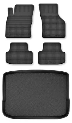 Immagine prodotto di Tappetini a vasca + bagagliaio per Skoda Karoq 2021- SUV 5 pezzi
