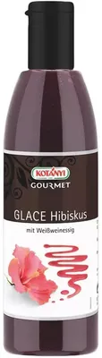 Zdjęcie produktu dla Kotanyi Balsamic Glace Hibiscus Crema z białym octem winnym 250ml