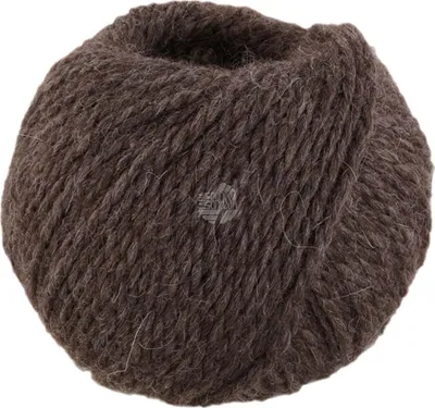 Produktbild von Lana Grossa - Natural Lama Chunky 0014 graubraun