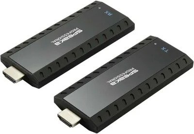 Produktbild von SpeaKa Professional HDMI® HDMI-Funkübertragung (Set) über Heimnetzwerk (IP-basiert) 30 m