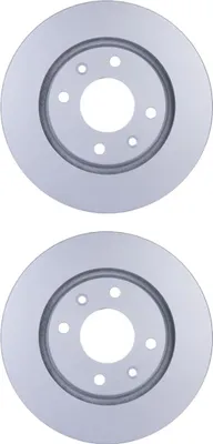 Produktbild von 2 Bremsscheiben außenbelüftet Ø 66 mm 24 mm HELLA für u.a. PEUGEOT 406