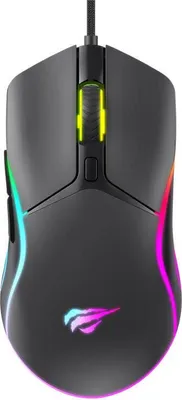 Produktbild von Havit Ms1029 Rgb Wired Gaming Maus (Schwarz)