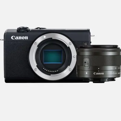 Image de Canon 3699C010 Canon EOS M200 Kit schwarz + EF-M 15-45 IS STM