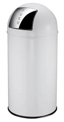 Produktbild von EKO - Pushcan 40 Liter - Steel   - Weiß