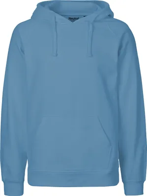 Produktbild von Neutral O63101 | Herren Hoodie / Kaputzenpulli / 100% Fairtrade-Baumwolle - Farbe: Dusty Indigo - Größe: XXL