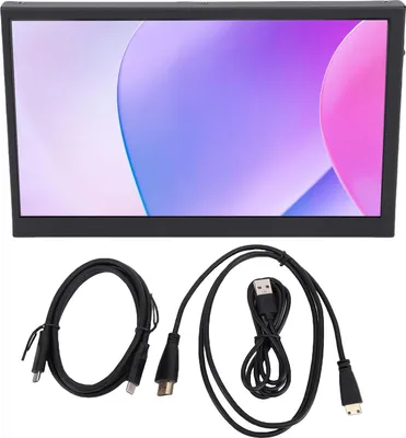 Produktbild von Tragbares kapazitives 5-Punkt-Touch-Display für Windows 7 Zoll 1024x600 tragbarer Computer-Nebenbildschirm