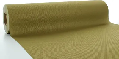 Produktbild von Airlaid Tischläufer Gold, 40 cm x 24 m , 1 Stück - Mank