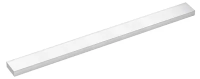Aluminium-Platte 8x20x254 mm, 6061 T6511, silber