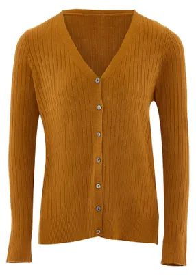 Produktbild von LYNNEA damen strickjacke - Gelb, XS/S