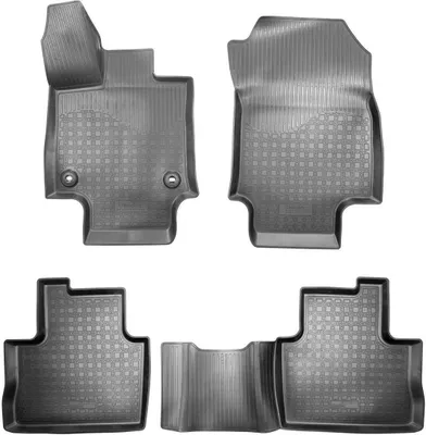 Produktbild von 3D Gummi Fußmatten für Toyota RAV4 V | XA50 | ab 2019> | passgenau mit Rand