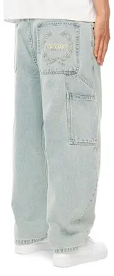 Image de Jean pour homme Mass Denim Crown Jeans, coupe extra baggy, bleu clair - Taille 40