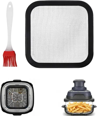 Produktbild von Crispy Edelstahl Spritzschutz für Crispi Edelstahl Spritzschutz Feinmaschiger Crispi Air Fryer Crispi Zubehör für Crispi Fn101eugy, Fn101eust Und Fn101eusg