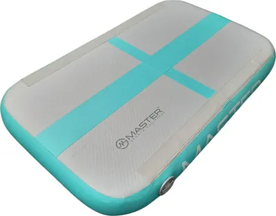 Image de Tremplin Airboard MASTER 60 x 100 x 10 cm - gris - bleu sarcelle