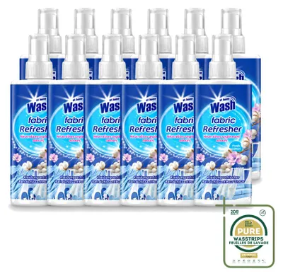 Image de 12 flacons de désodorisant textile "Fresh Coton" - 300 ml - Pack économique - 12 pièces