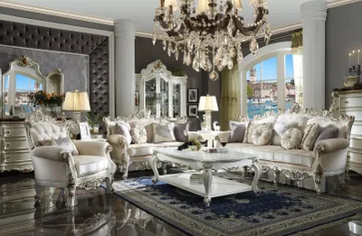 Produktbild von Sofagarnitur 3+2 Sitzer Klassischer Wohnlandschaft Sofas Couchen Polster Barock