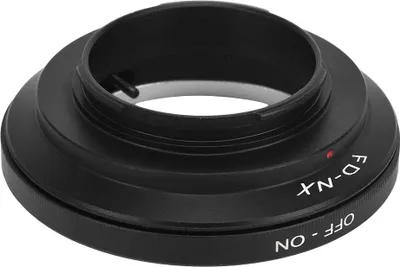 Image de Bague d'adaptation de l'objectif de l'appareil photo FD NX en alliage d'aluminium pour le montage de Canon sur les appareils photo Samsung