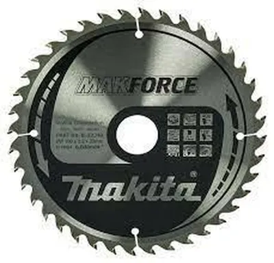 MAKITA Kreissägeblatt 190x30 mm, 40 Zähne, MAKFORCE für Holz