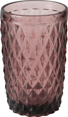 Produktbild von Trinkglas aus rosa Glas, AURORA, 300 ml
