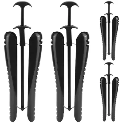 Obrázok produktu pre Solidchoice - 4 kusy tvarovačiek na topánky, dĺžka 31 cm, s rukoväťou - tvarovače na topánky