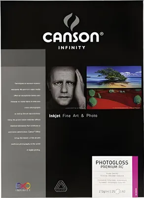 Produktbild von CANSON INFINITY Fotopapier "PhotoGloss Premium RC" A3 25 Blatt