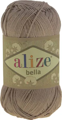 Produktbild von 100g ALIZE BELLA uni, Baumwoll-Strickgarn / Häkelgarn, Farbwahl