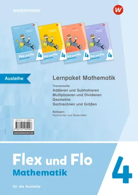 Produktbild von Flex und Flo 4. Lernpaket Mathematik. Für die Ausleihe