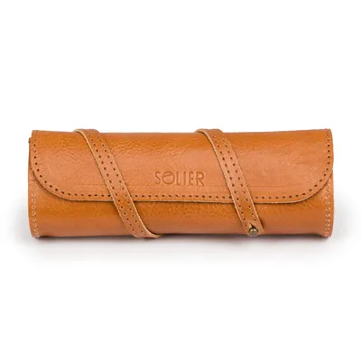 Imagen del producto de Funda de cuero Solier SA52, color camello